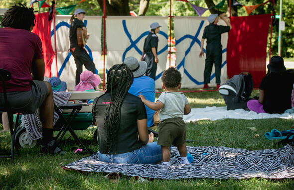"The Conductors" at Chicago's Night Out in the Parks (Photo: Josh Bernaski)