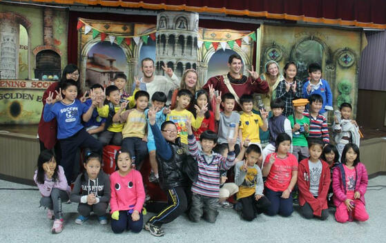 Touring with Artspot Educational Theatre in Taiwan