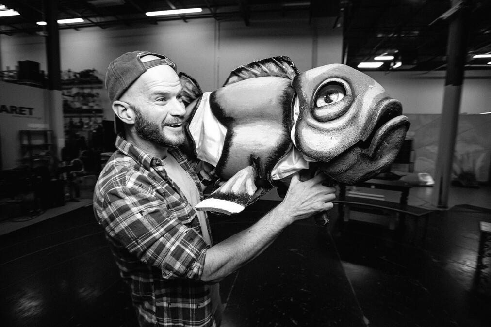 "Finding Nemo" Rehearsals (Photo: Joe Mazza)